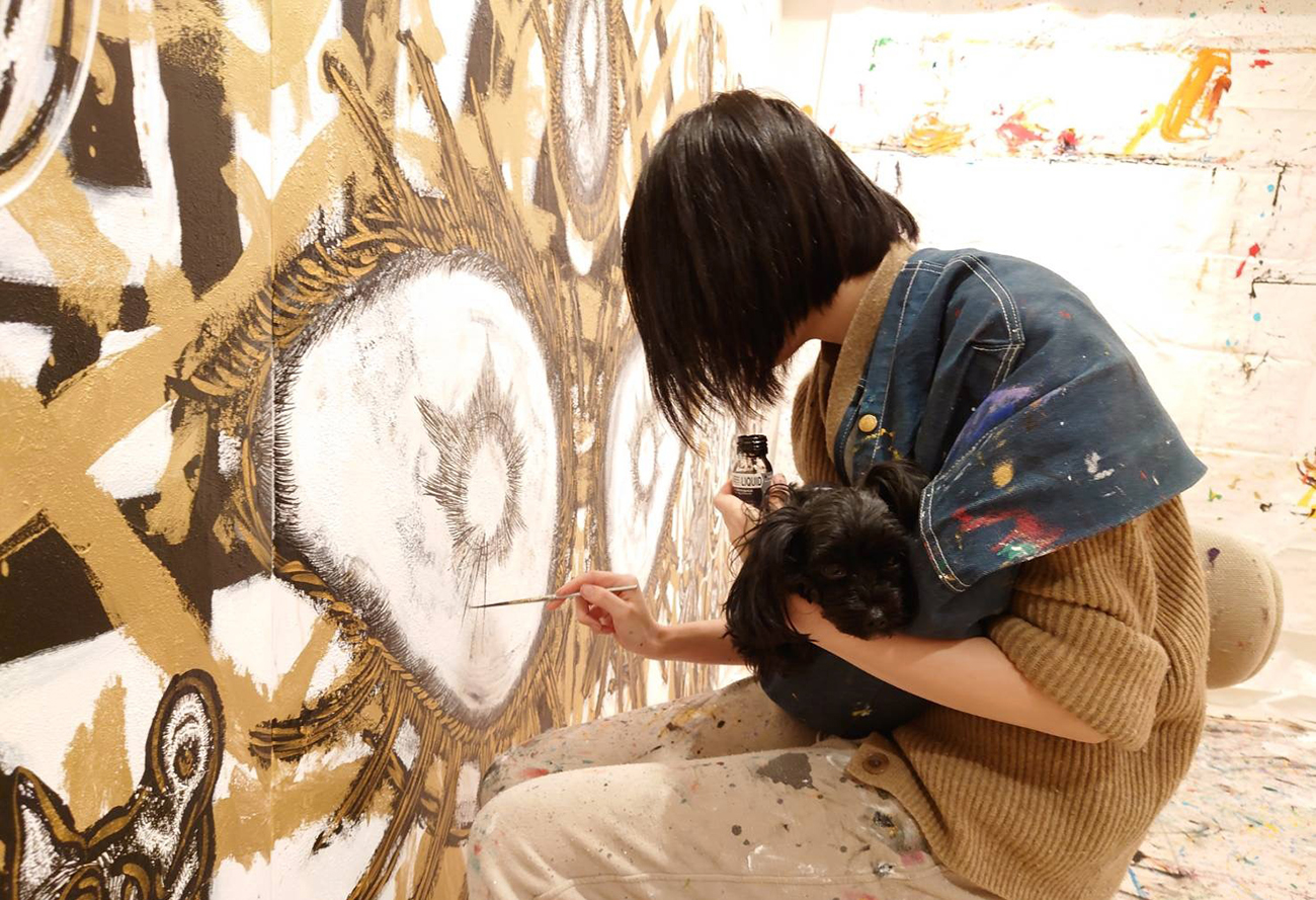 個展に向けて制作する画像
