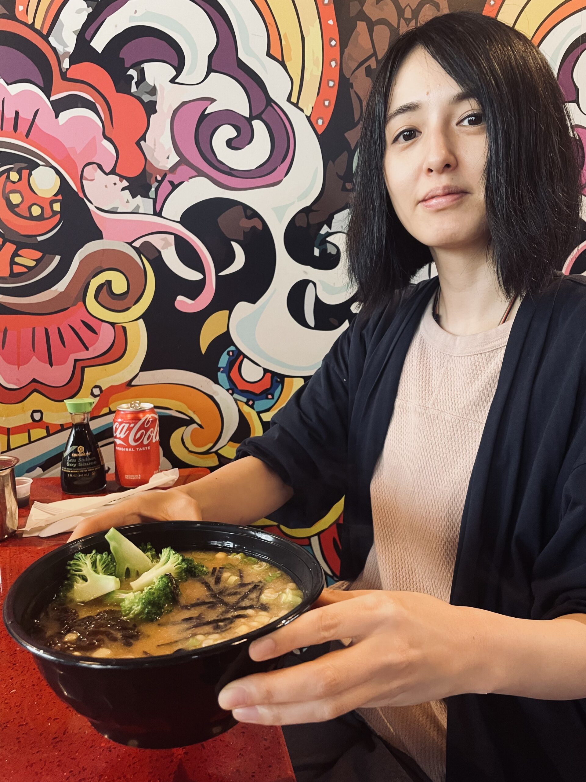 ベジタリアン味噌ラーメン画像
