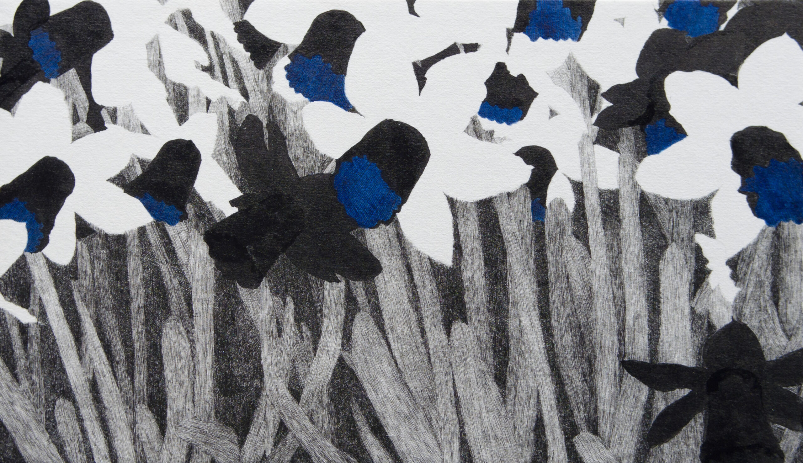《Black flower 03》