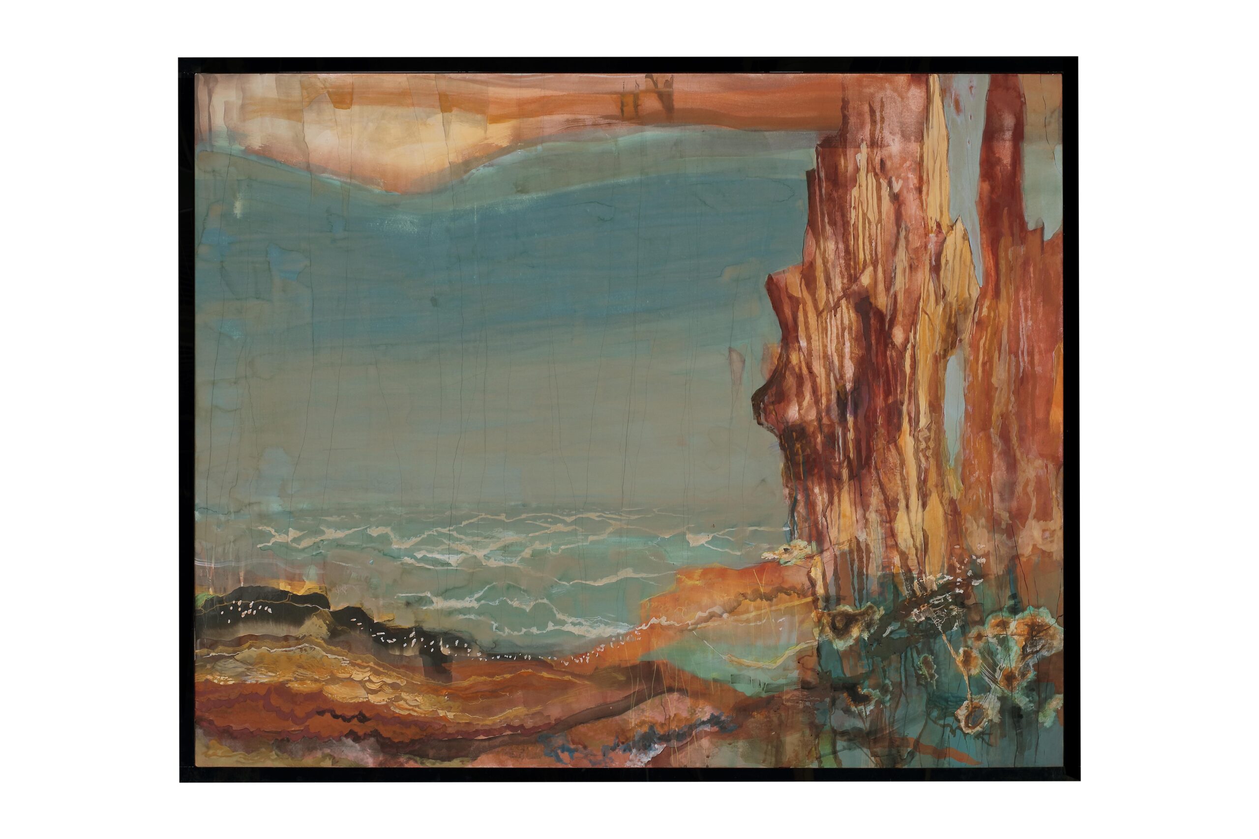 可児貴子《岩窩》