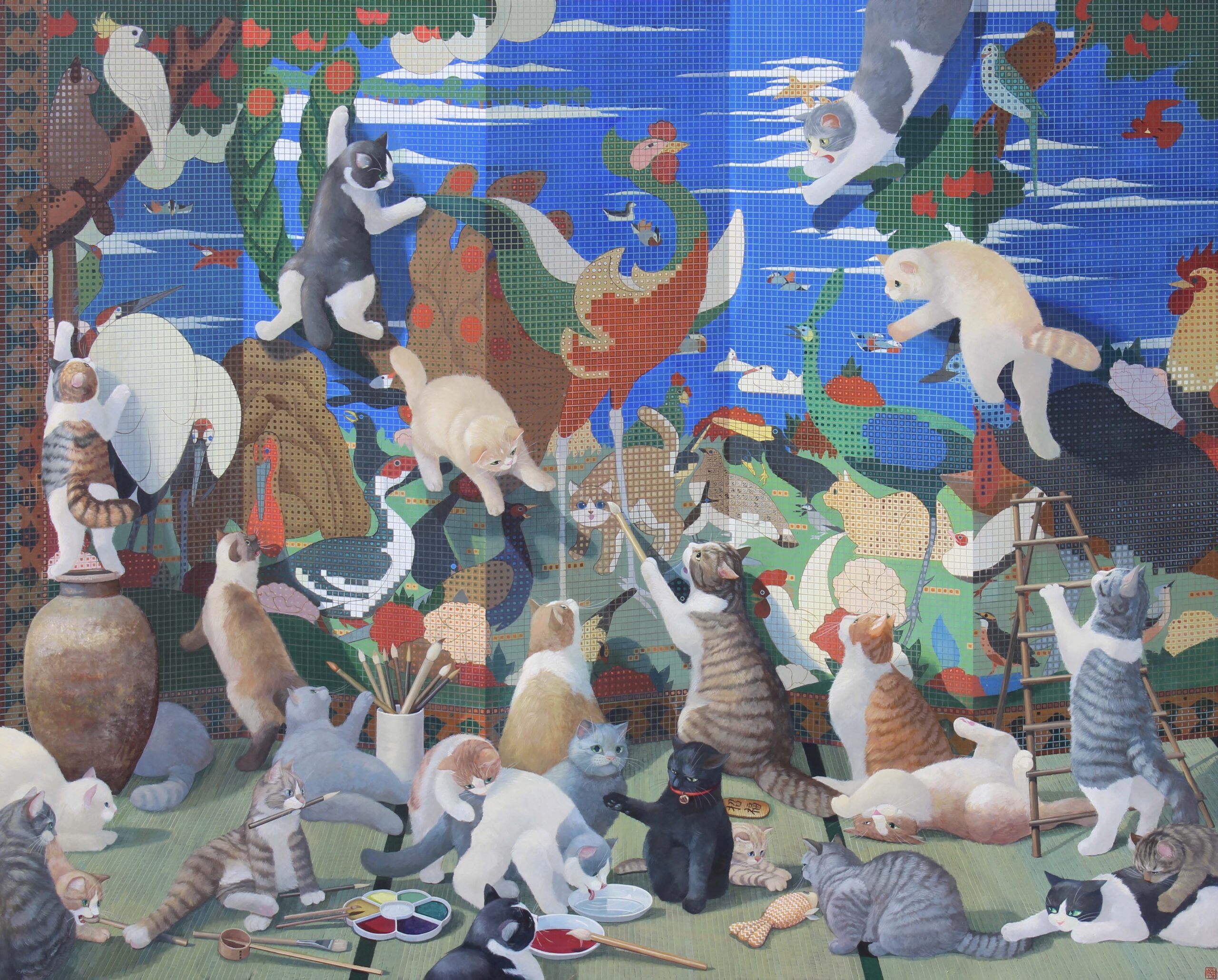 《Recreation-鳥獣花木図-》