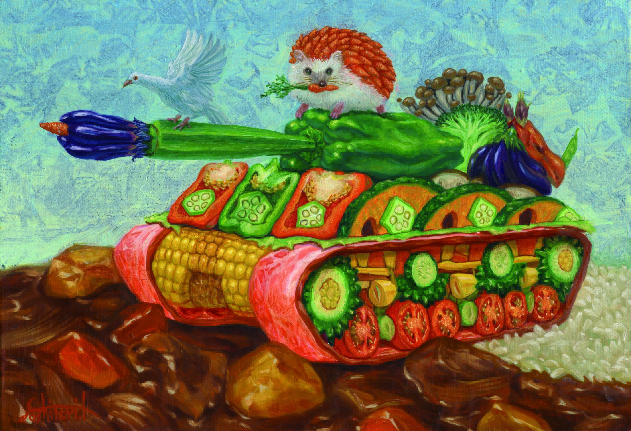 《Peaceful tank》2023年