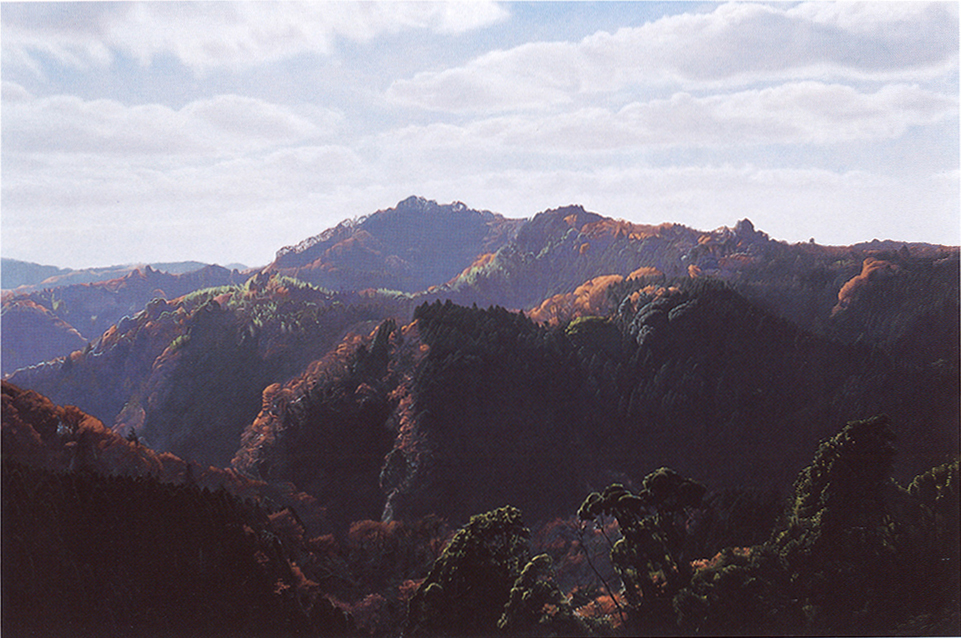 《風景　怒田　秋日》 112.0×194.0cm　油彩/キャンバス