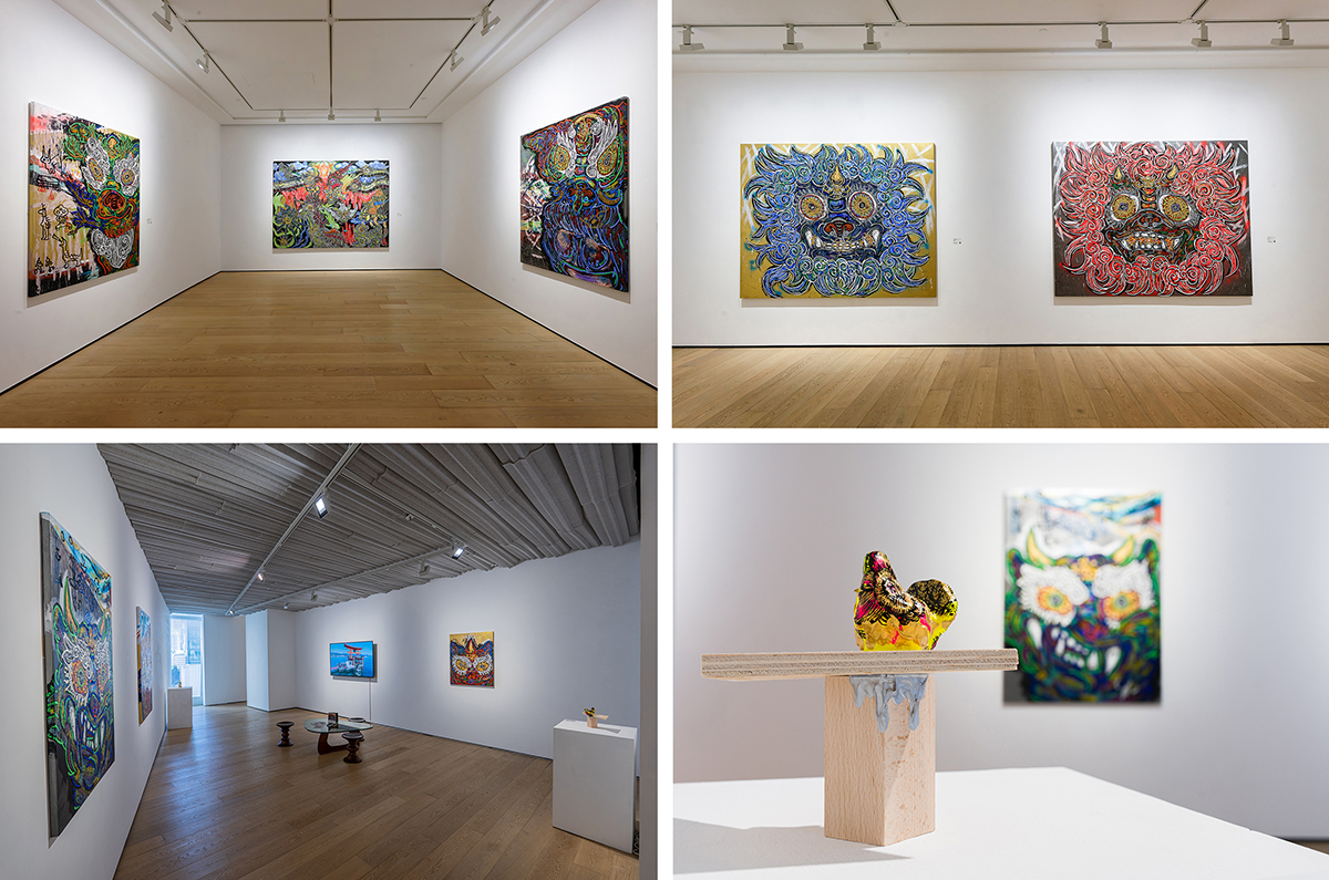 小松美羽個展「Sacred Nexus」会場風景