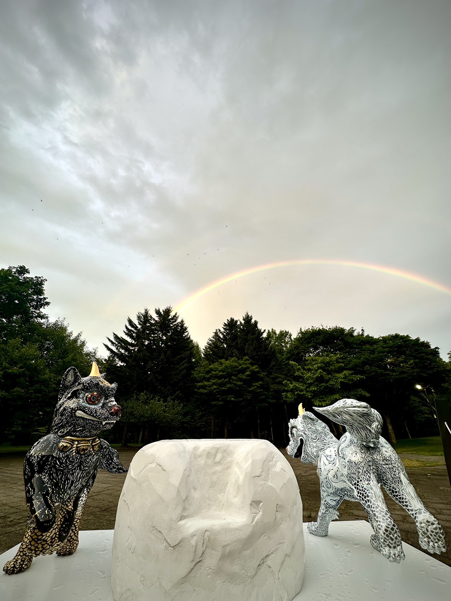 札幌芸術の森美術館にて