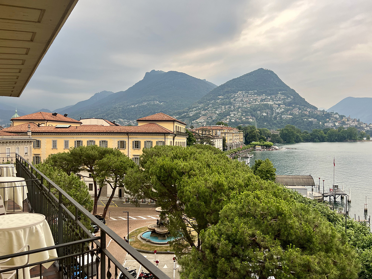 風光明媚なルガーノ