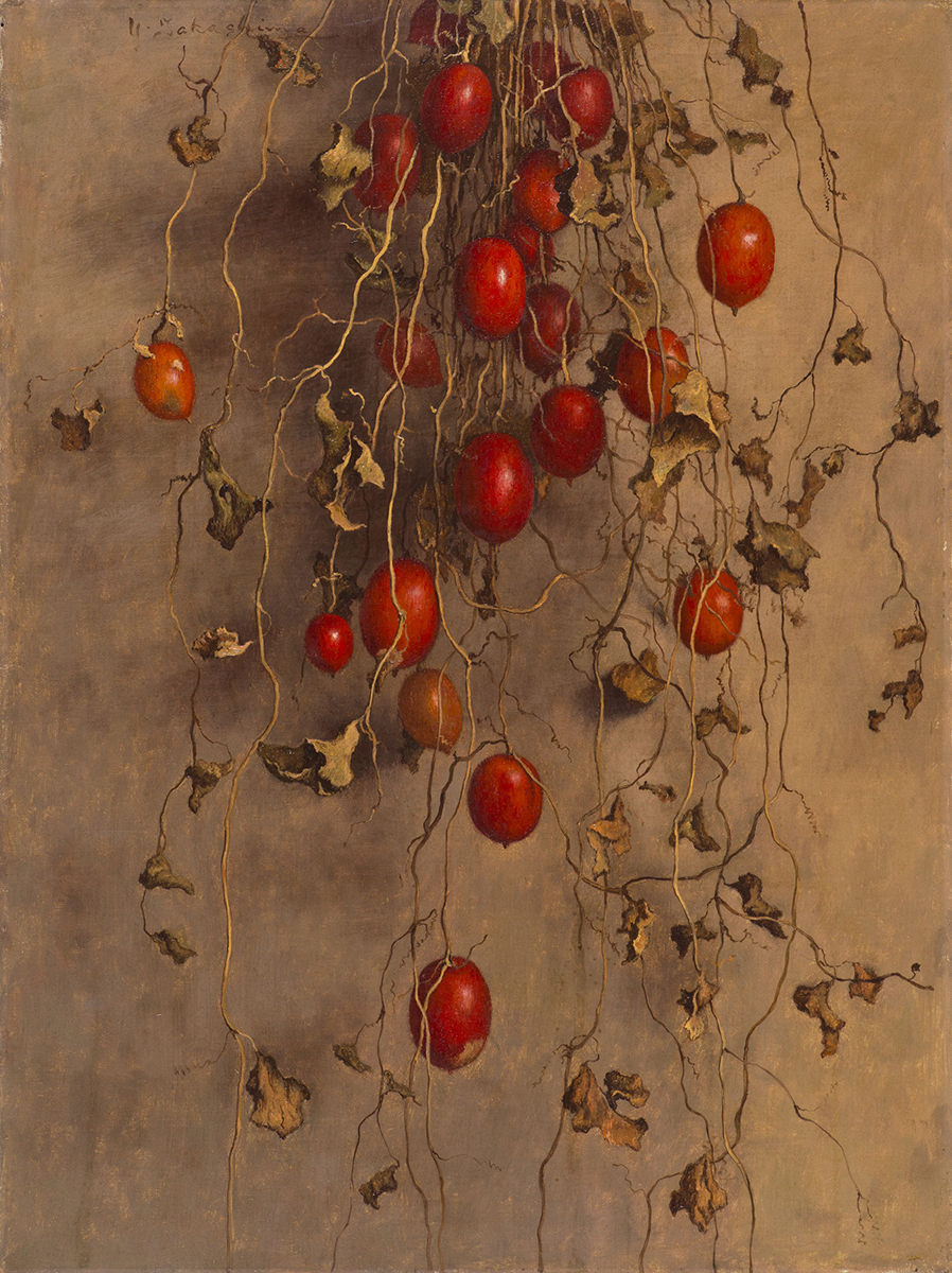 髙島野十郎《からすうり》画像