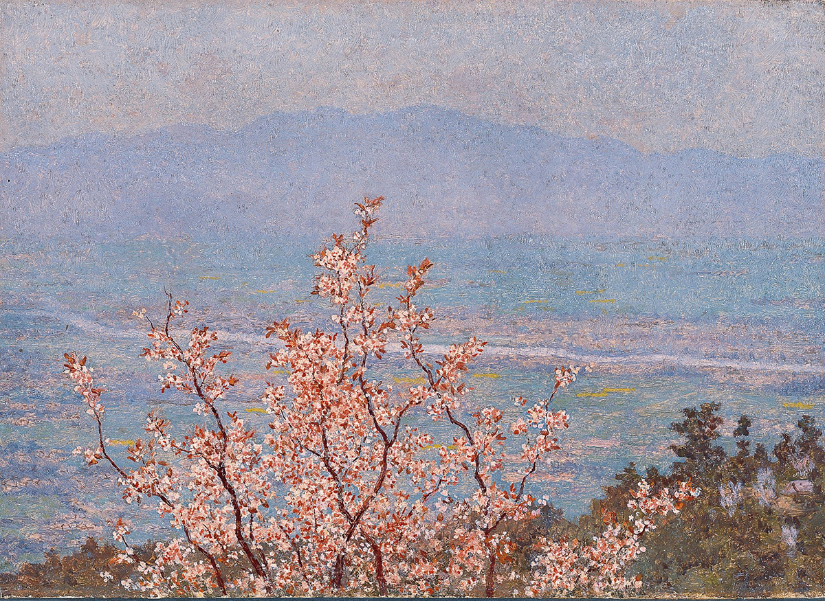 髙島野十郎《筑後川遠望》画像