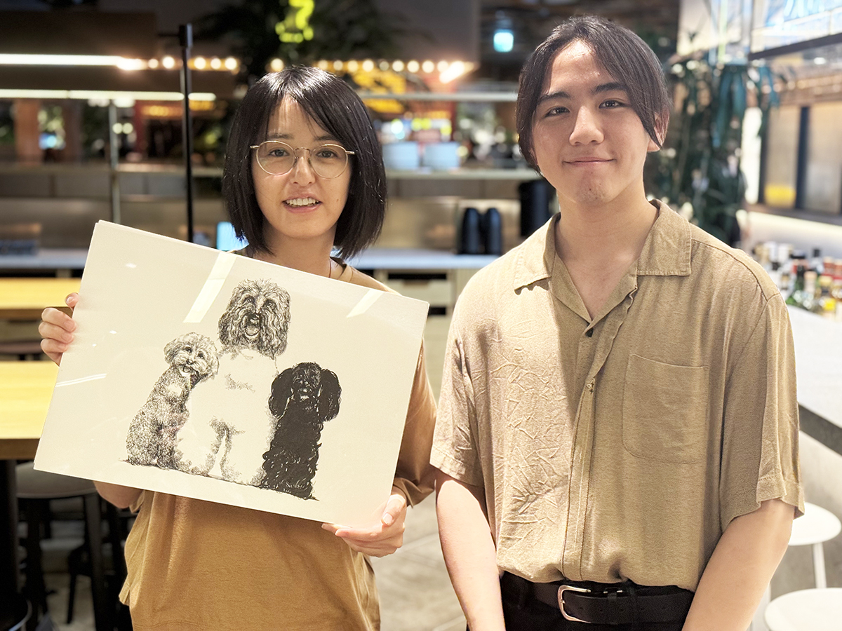 小松美羽と加藤清志郎