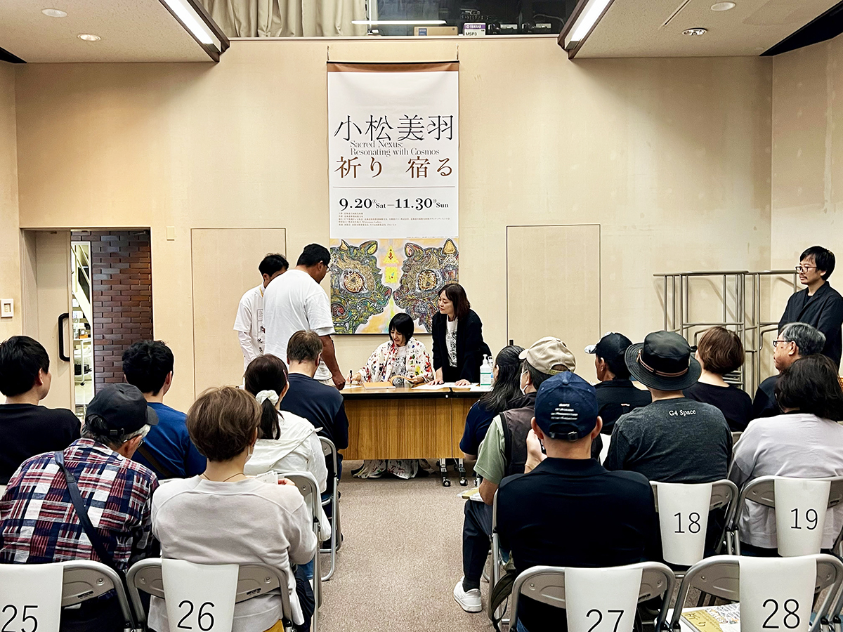 サイン会の模様