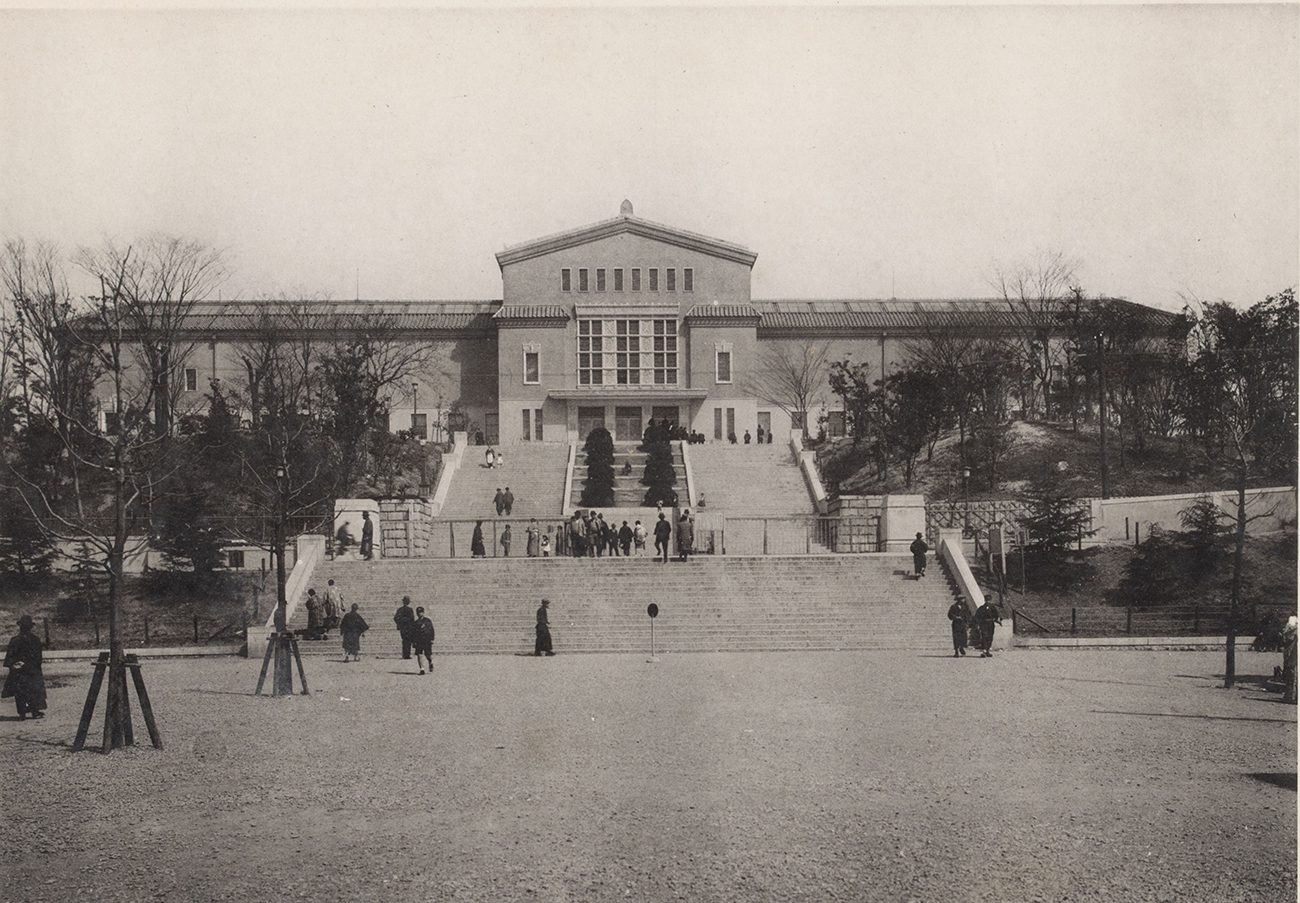 開館当初の大阪市立美術館