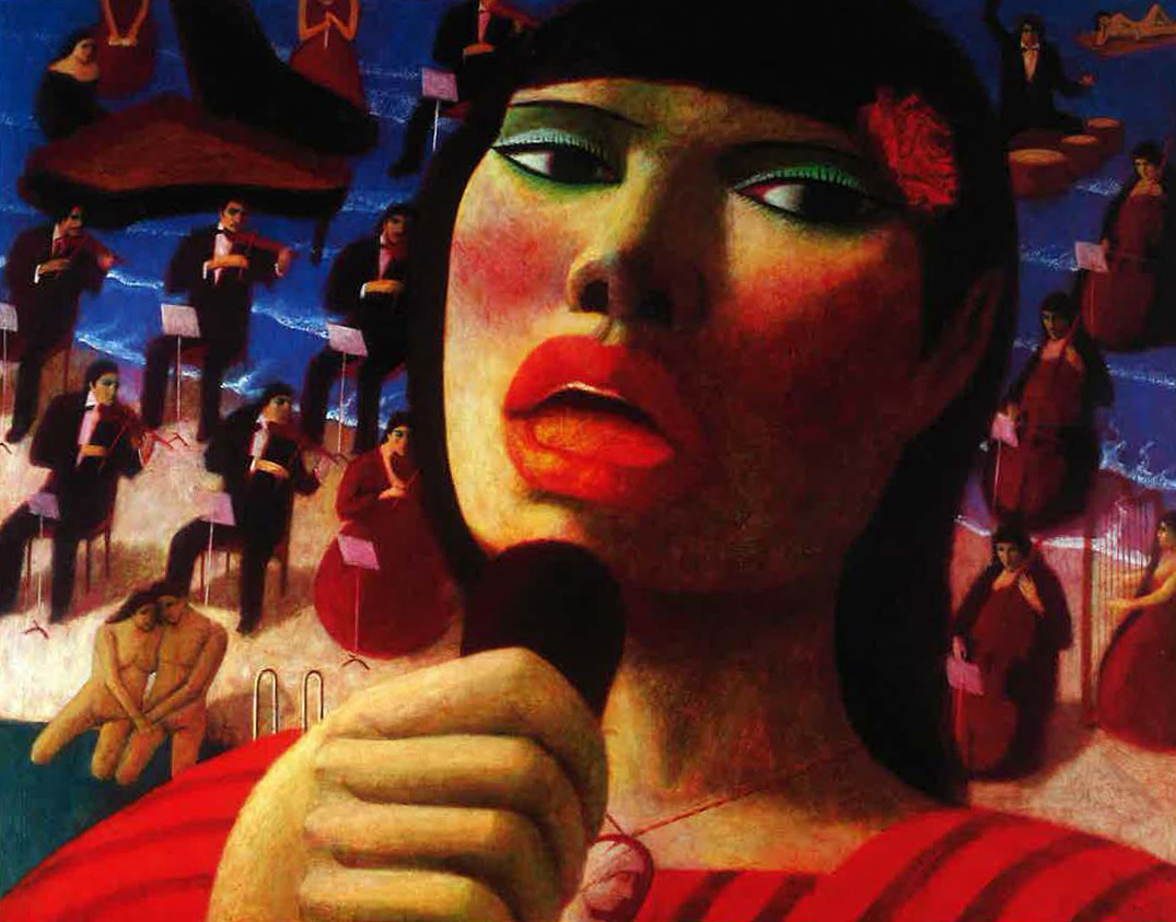 佐々木豊《水辺で唱え》