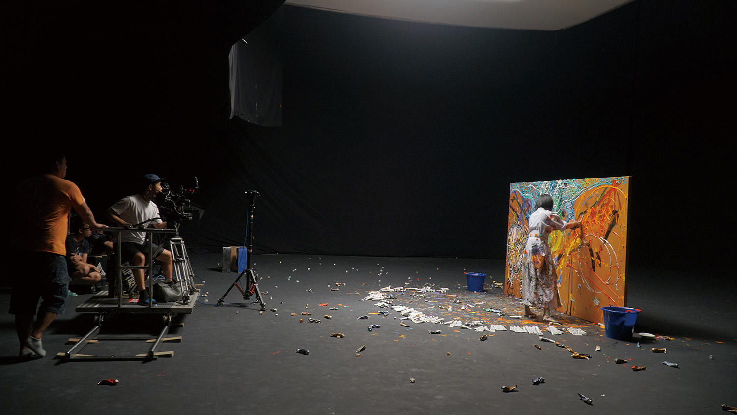 『INORI＝祈祷』撮影風景