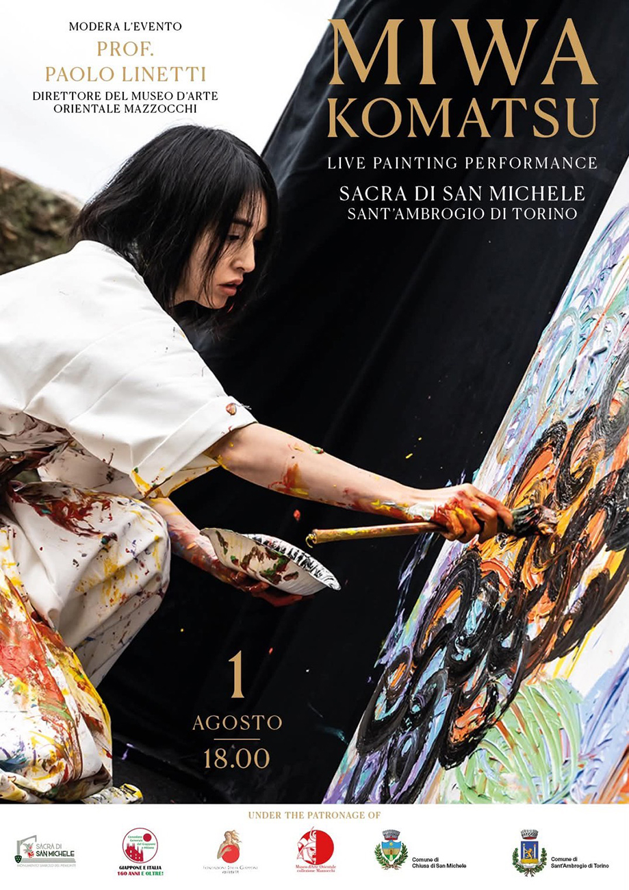 ライブペインティングのポスター